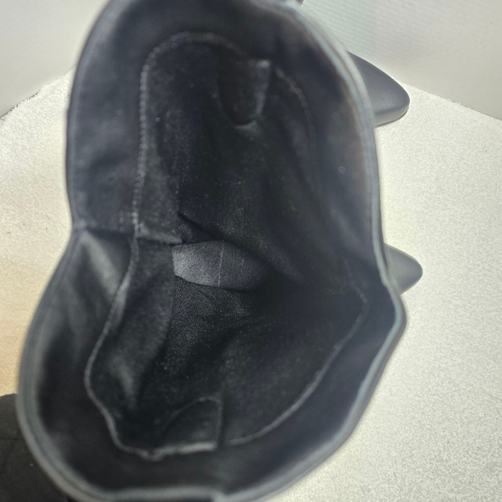 Women's Unbranded Black and White Heeled Cowboy Boots Size 9 - Picture 5 of 10